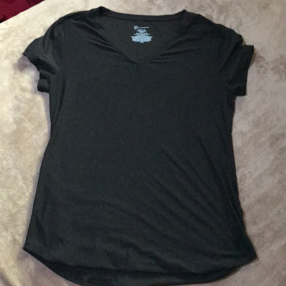 Black V-Neck T-Shirt